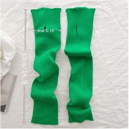 Winter Womens Fingerless glove Soft Warm Helper