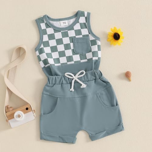 Engofs Toddler Boys Summer Outfits Lightweight Adorable Set