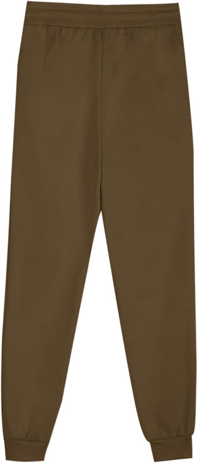 TANGNADE Fleece-Lined Womens Medium Weight Sweatpants