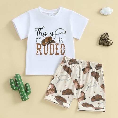 Fun Rodeo-Inspired Baby Boy Outfit Set