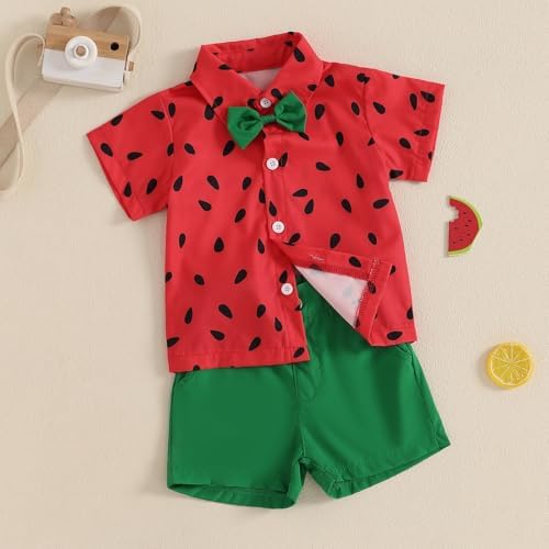 Motlapol Toddler Watermelon Outfit Set