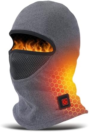 Warm Ski Mask for Women Men Graphene Heat Windproof Stylish