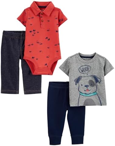 Simple Joys by Carters Baby Boys 4-Piece Pjs Set