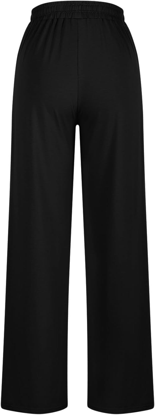 Trendy Wide Leg Running Joggers for Women