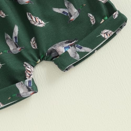 Mallard Duck T-Shirt Shorts Set