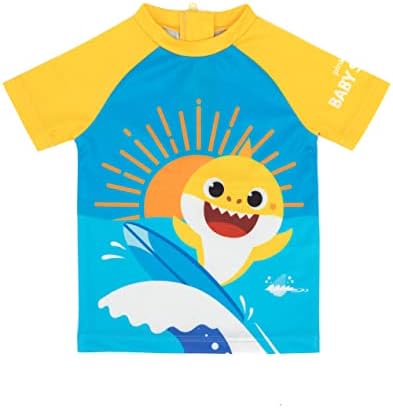 Surf Style Baby Shark Boys Two-Piece Swim Set