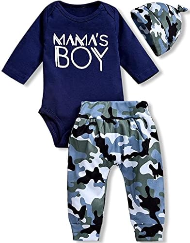 Aalizzwell Baby Boys Romper Set