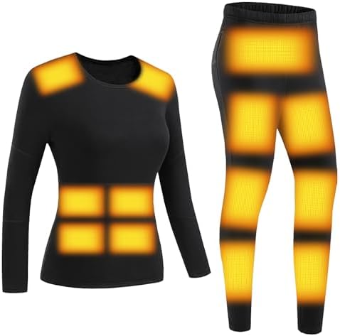 Stay Warm Chill Out Electric Heated Thermal Underwear for Women