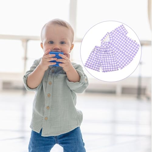 Safe Summer Outfit for Kids Unisex Cotton Suit Set