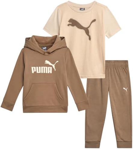 PUMA Toddler Boys Activewear Set 3-Piece 12M-4T Official Lik-Censing