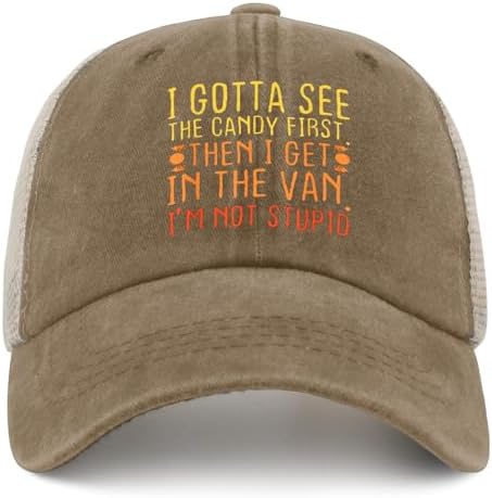 Funny Trucker Hat for Adults