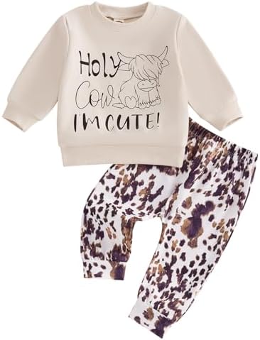 Holy Cow Im CUTE Fall Outfit for Kids