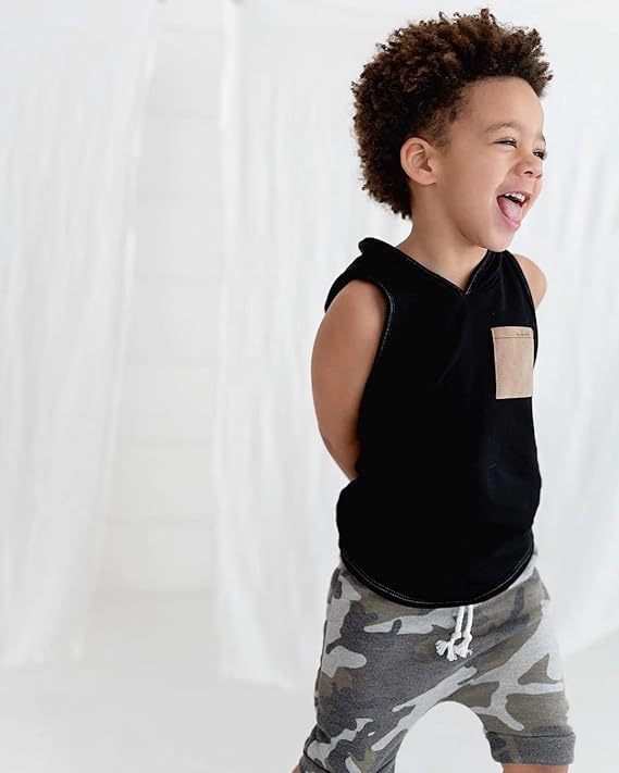 Bamboo Cotton Toddler Boys Short Set