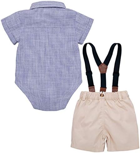 SOONHUA Baby Boys Gentleman Outfits Set - Comfortable Daily Wear