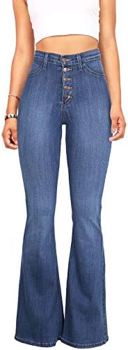 Curvy Slim Fit Bootcut Denim Pants