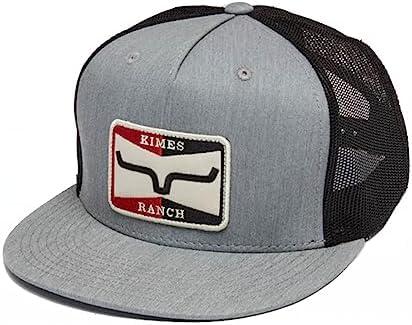 Kimes Ranch Unisex Truckers Sparkydesigned Adjustable Snapback Hat - Camo Patch