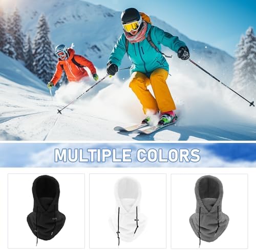 TFSUDI sherpa hood ski mask for cold weather adventures