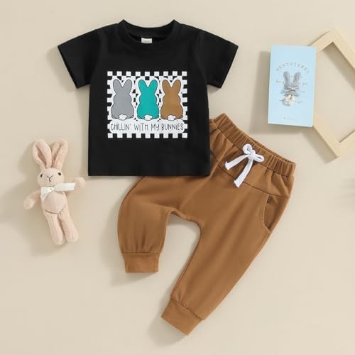 Ledy Champswiin Baby Boys Easter Outfits Set