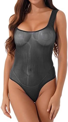 Womens Sexy Lingerie Sets with Cutout 2 Piece Bodysuit
