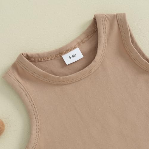 Summer Tank Shorts Set for Toddler Boys