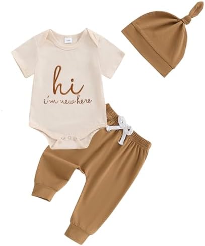 Newborn Boy Romper Set - Coming Home with Style