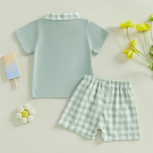 Kaipiclos Boys Casual Short Set for Toddler - PlusFreeSize