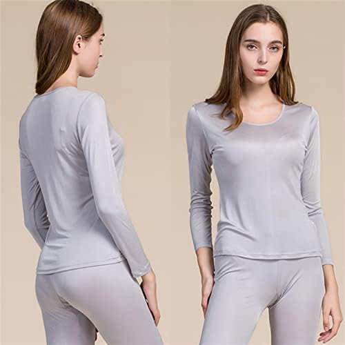 Warm Soft Super Soft and Comfortable Silk Thermal Underwear Womens Set