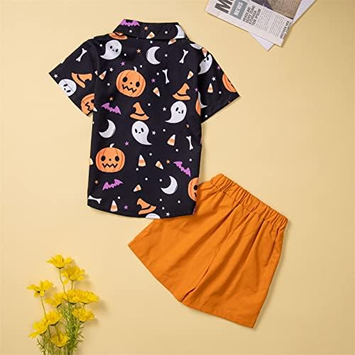 Cute Halloween Toddler Boys Girls Sweatshirt Set