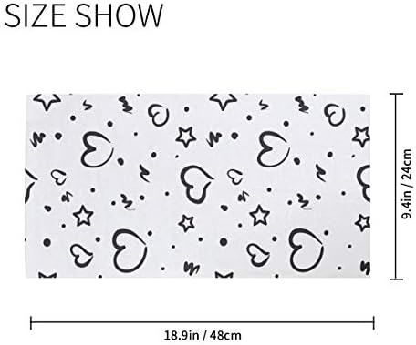 Stylish Unique Balaclava Face Mask for Men Women Kids - Star Heart Design