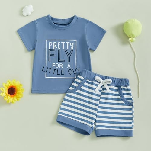Stylish Letter Print T-Shirt Elastic Shorts