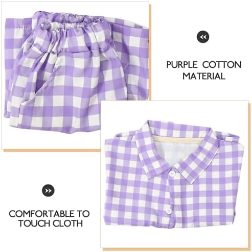 Safe Summer Outfit for Kids Unisex Cotton Suit Set