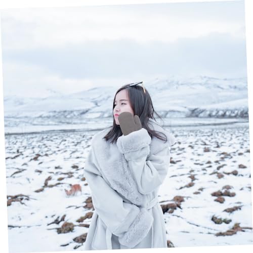 Warm and Fuzzy Winter Gloves for Women