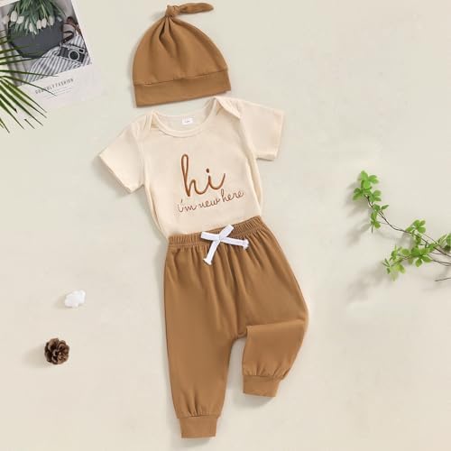 Newborn Boy Romper Set - Coming Home with Style