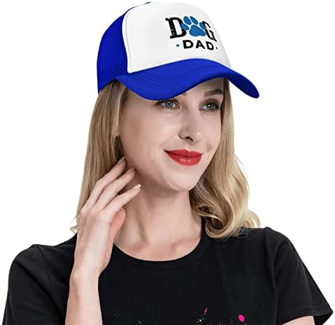 Dog Dad Funny Baseball Cap Adjustable for Men Women