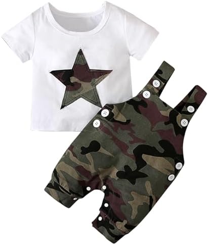 Kimoda Baby Boys Clothes Set Summer Newborn Shorts Outfits 2pcs Perfect