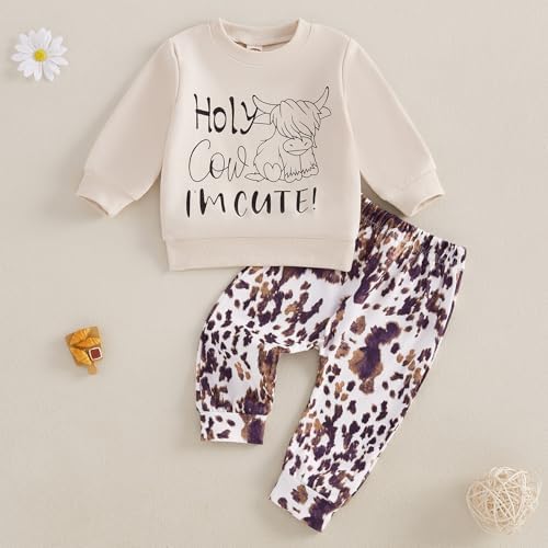 Holy Cow Im CUTE Fall Outfit for Kids