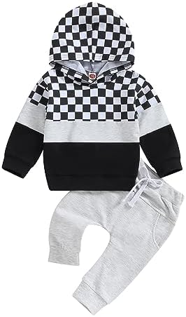 Trendy 2PK Toddler Boys Outfit - Fall Unique Design