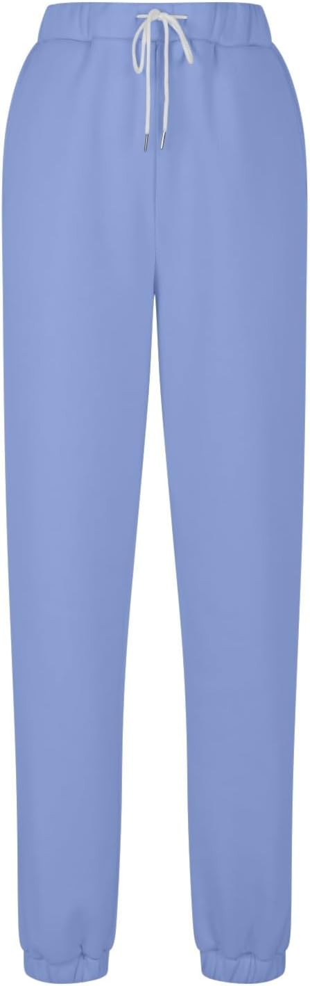 Premium Plus Size Womens Compression Sweatpants with Drawstring