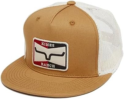 Kimes Ranch Unisex Truckers Sparkydesigned Adjustable Snapback Hat - Camo Patch