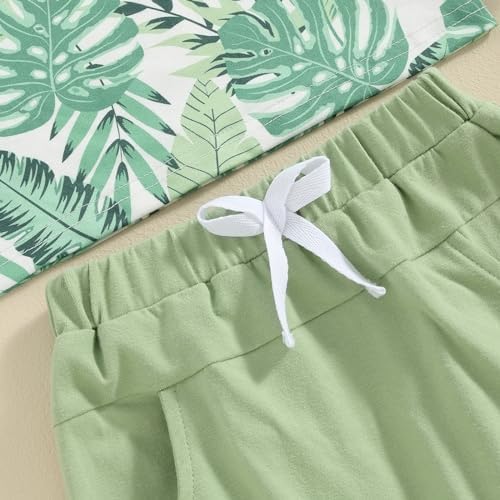 Infant Boys Crewneck Tanks Shorts Set Toddler 4th of Julymlx