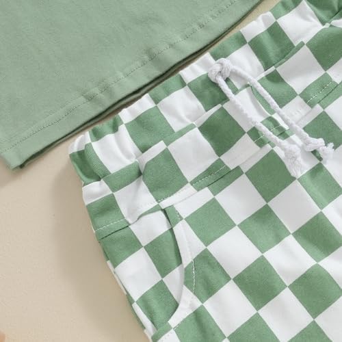 Engofs Summer Boys T-Shirt and Shorts Set