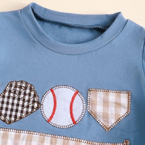 Baseball Set for Toddler Boys 2-Piece Summer Outfit