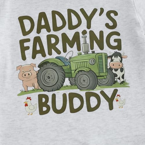 Pudcoco Farm Animal Toddler BoysGirls Summer Set 3T-5T