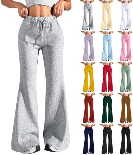 Wide Leg Flare Yoga Pants Women