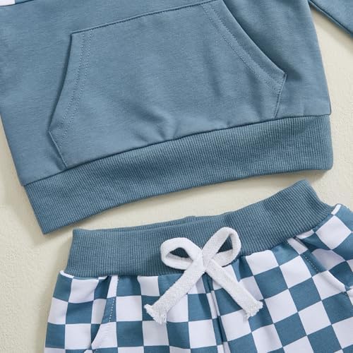 Custum toddler boys fall winter hoodie sweatshirt set