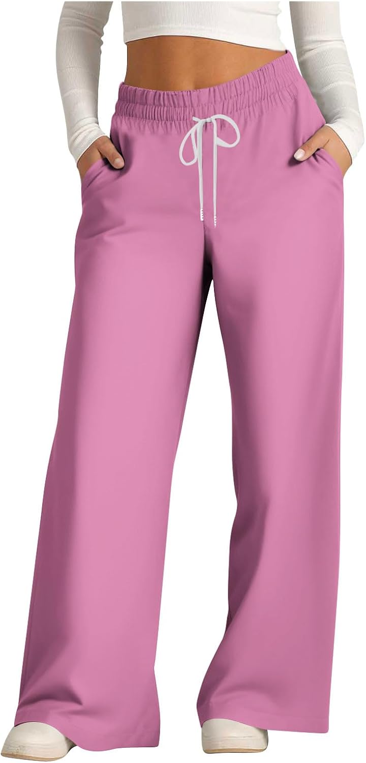 Premium Womens Wide Leg Fall Sweatpants