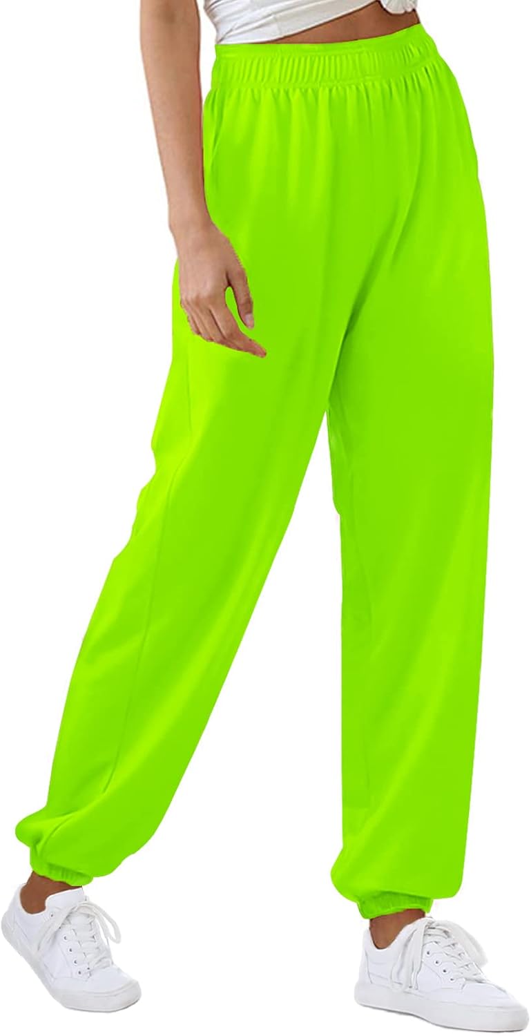 womens baggy sweatpants with pockets and slit