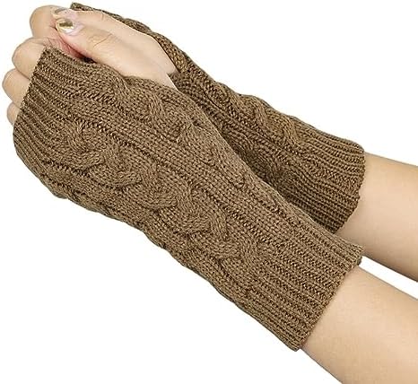 Cold-Weather Fingerless Knit Gloves iHreesy - Your Partner in Fashion Function
