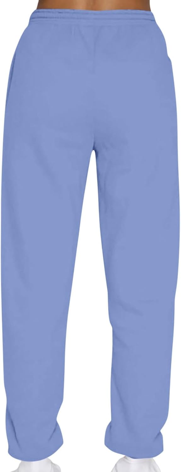 Premium Plus Size Womens Compression Sweatpants with Drawstring