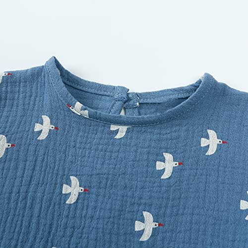 MYGBCPJS Toddler Boys Girls Cotton Linen Set